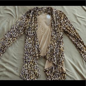 Women’s Leopard Print Cardigan